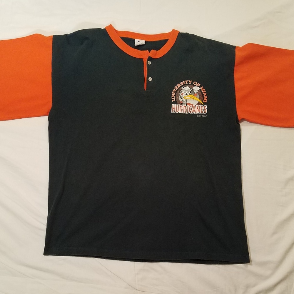 Miami Hurricanes VTG Polo 1994